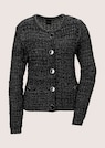 Grobstrickjacke mit Glanzgarn und modischen Knöpfen thumbnail 6