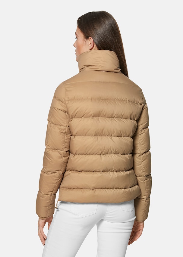 Quilted jacket with inserts 2