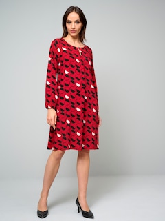 Kleid mit grafischem Dessin thumbnail 6