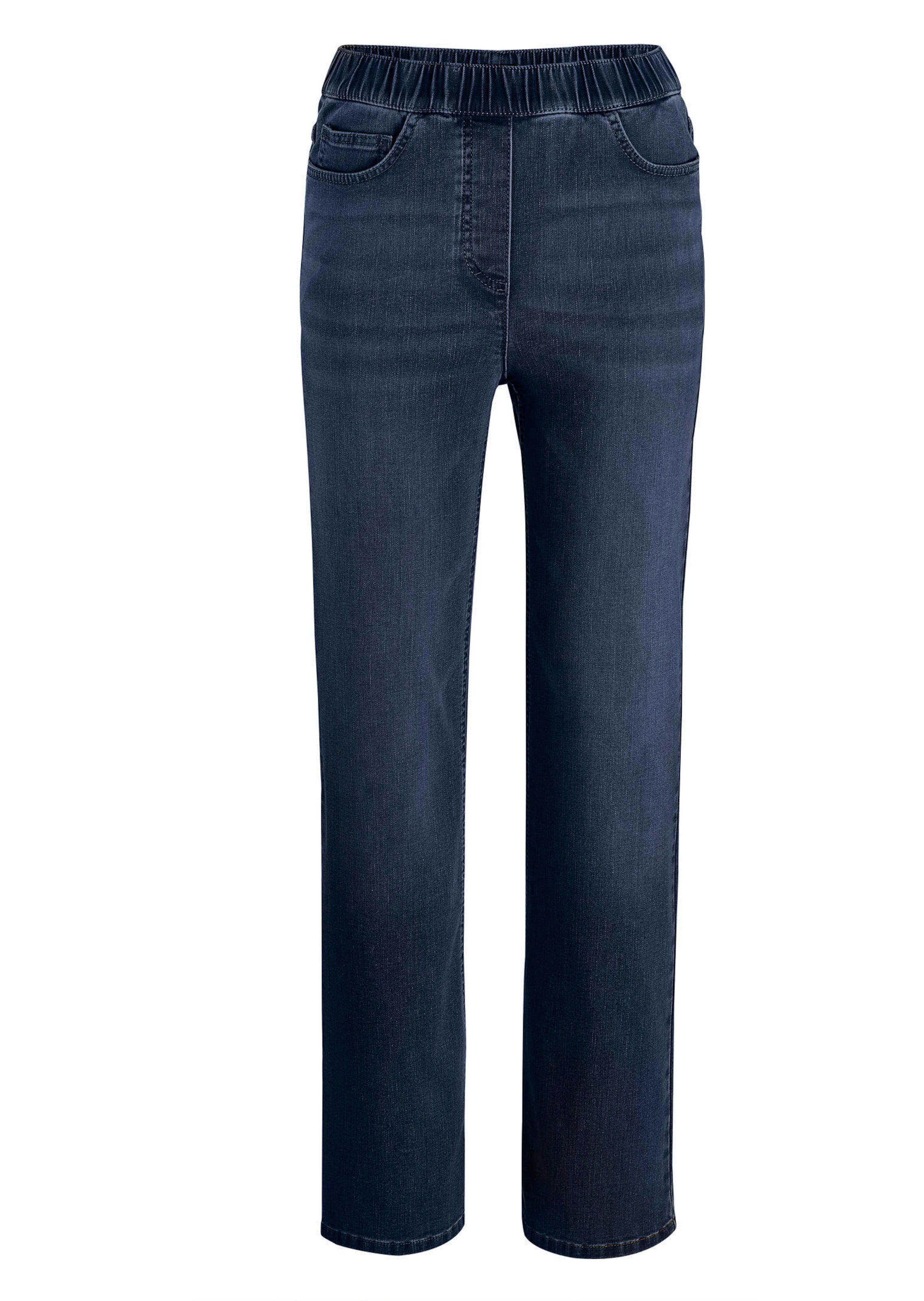 Jeansschlupfhose VERA mit weitem Bein