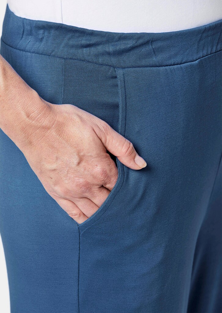 Bequeme Freizeithose mit Schlupfbund und Taschen
