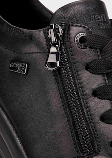 Waterafstotende sneakers van leer thumbnail 3