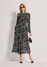 Langes Kleid in Wickeloptik thumbnail 4