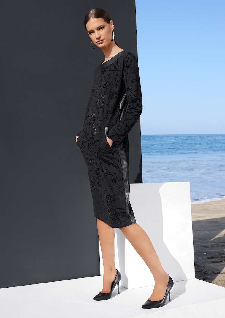Sporty and elegant slip dress