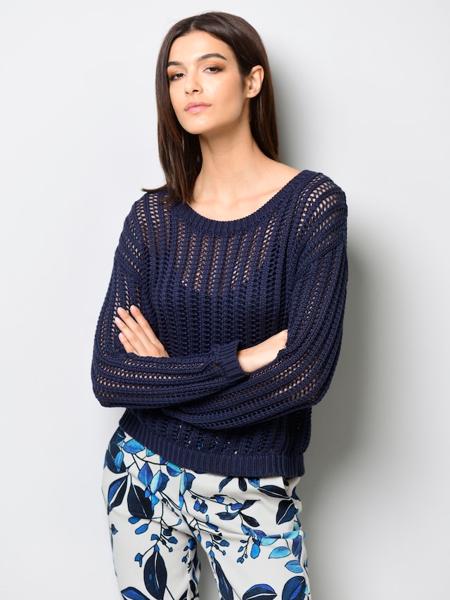 Bluse mit floralem Dessin 3