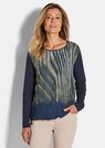Blusenshirt im Materialmix thumbnail 1