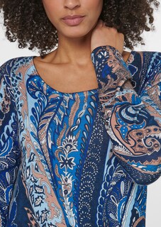 Long-sleeved jumper with paisley pattern thumbnail 5