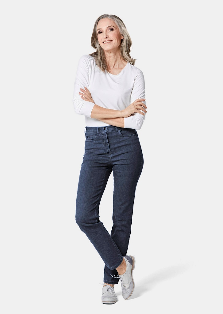 Bequeme High-Stretch-Jeans 1