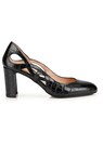Leder-Pumps mit Lochmuster thumbnail 4
