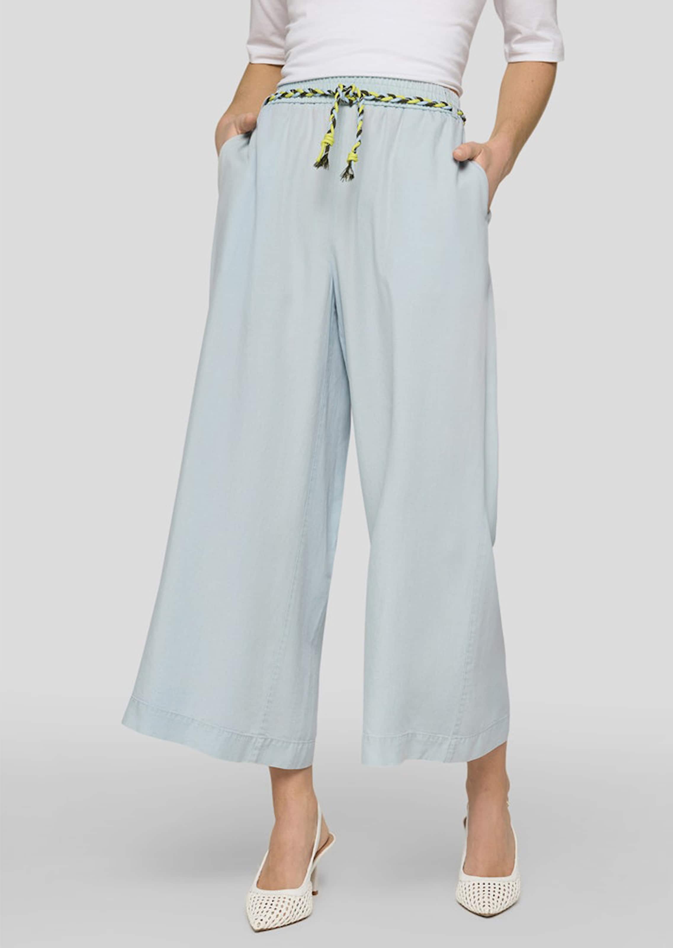 Weite Culotte aus leichtem Lyocell