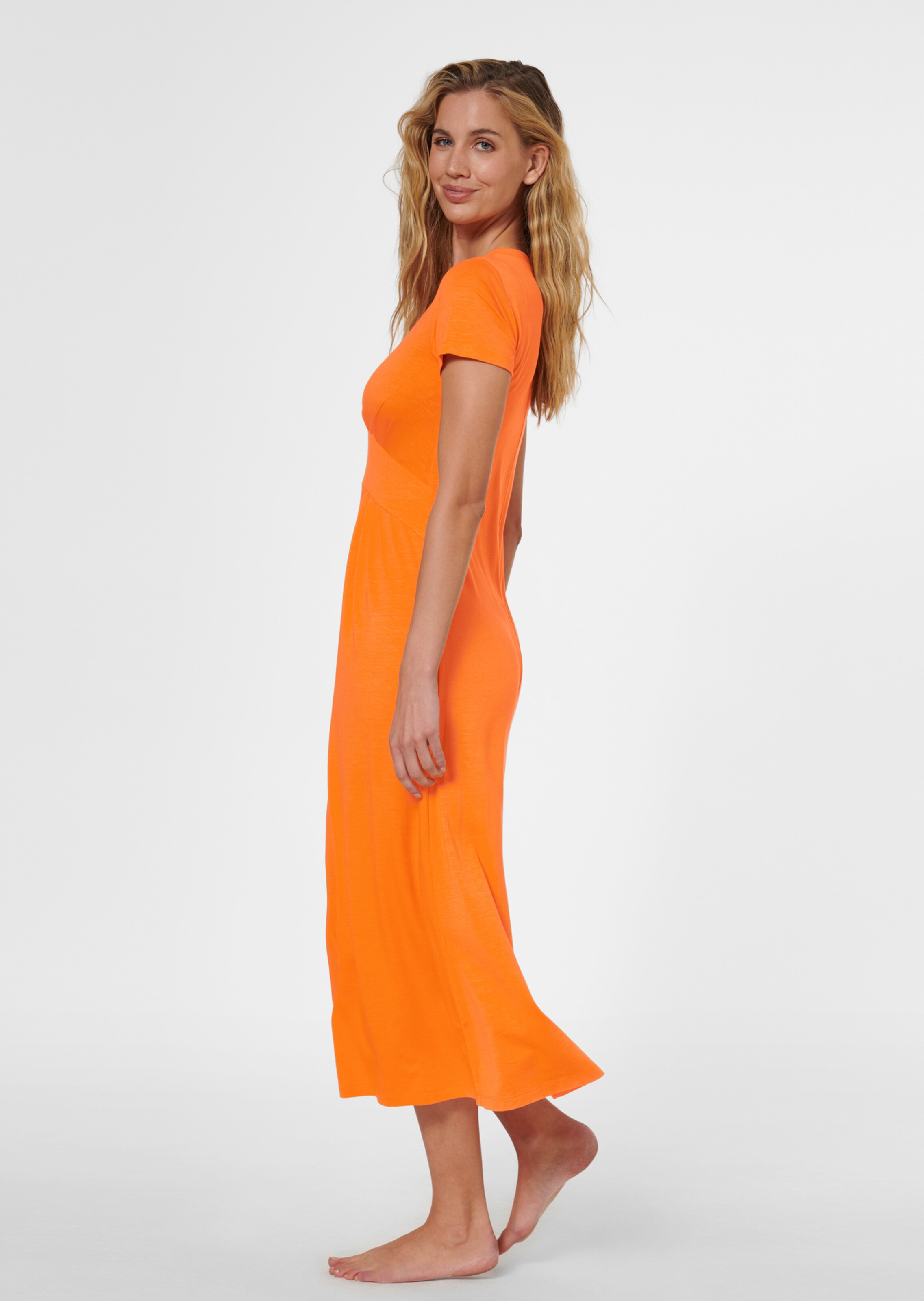 mango jersey shirt dress MANGO - Cotton dress with draped strap detail brown
