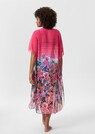 Semitransparenter Kaftan mit floralem Tropenprint thumbnail 3
