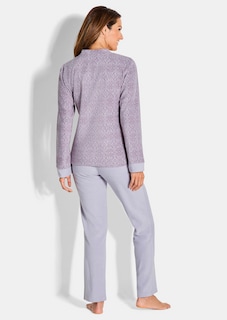 Hausanzug aus flauschigem Fleece thumbnail 2