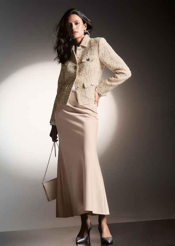 Glanzvoller Kurzblazer 6