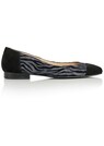 Leder-Ballerinas mit Animal-Print thumbnail 4