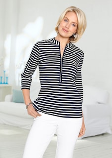 Pitkä raitaneulospaita thumbnail 7