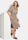 Safarikleid aus Baumwolle und Leinen thumbnail 4