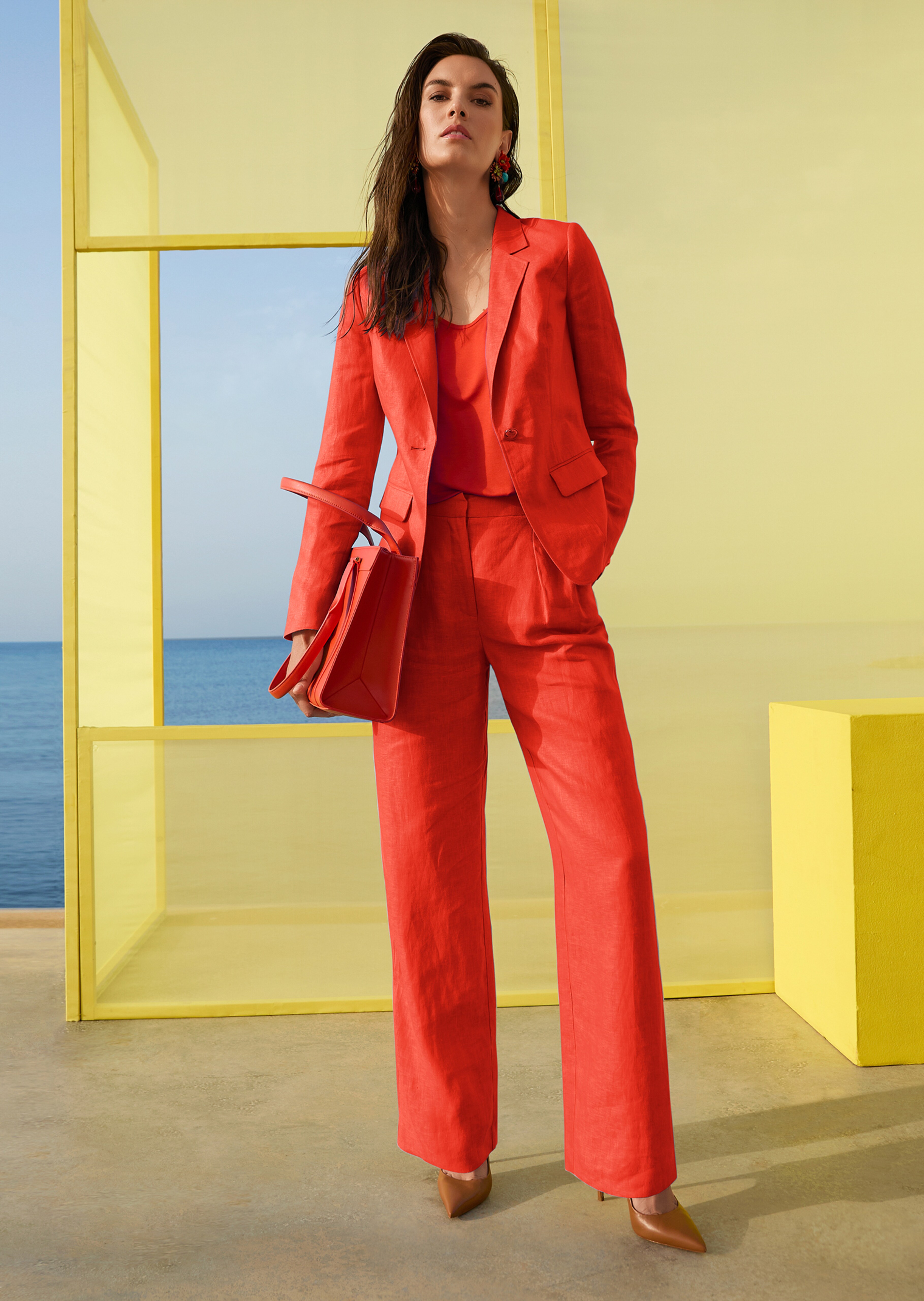 Pantalon. Pur lin
