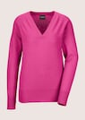 Kaschmirpullover mit V-Ausschnitt thumbnail 6
