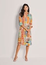 Sommerkleid mit ausgefallenem Patch-Print thumbnail 2