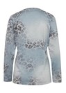 Glanzend shirt met digitale print thumbnail 2