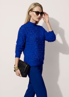 Strickpullover mit Fransenmuster thumbnail 5