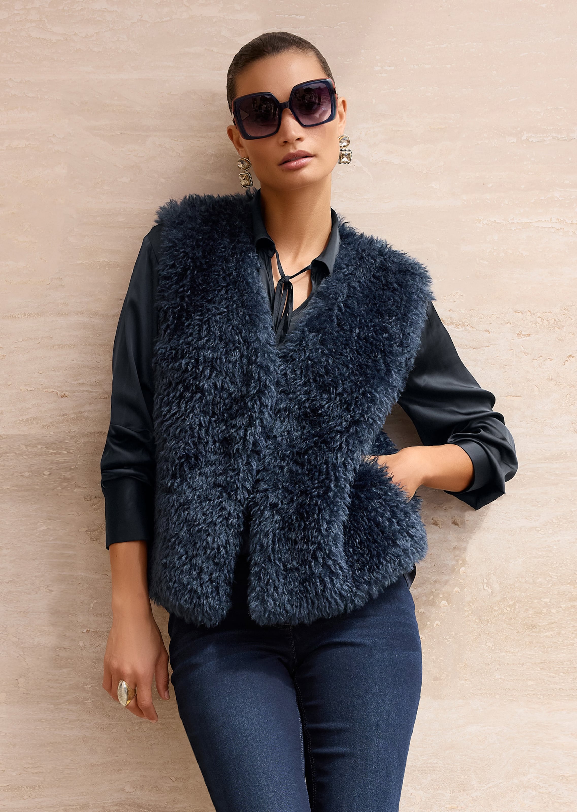 Faux-Fur-Weste