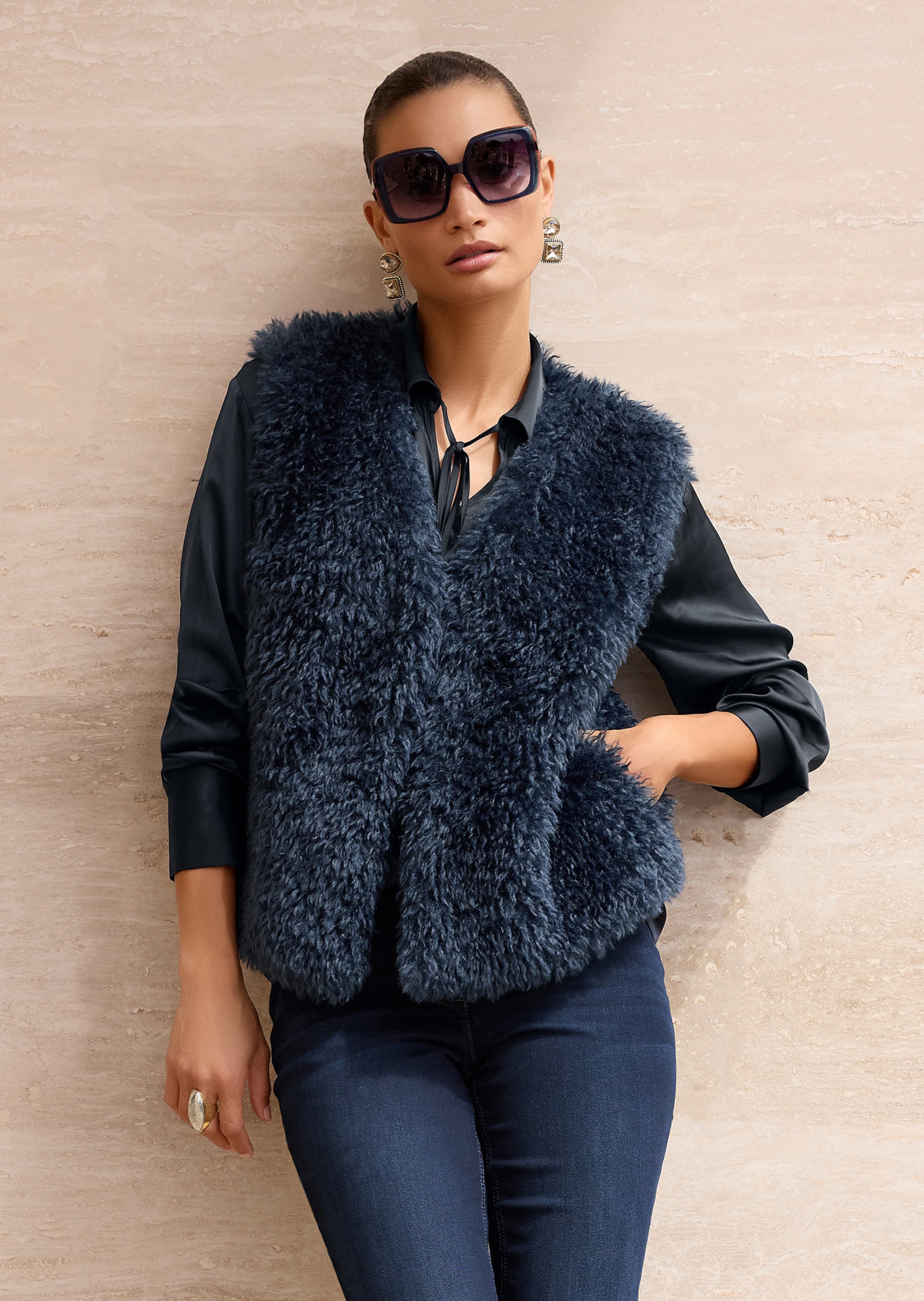 Faux-Fur-Weste