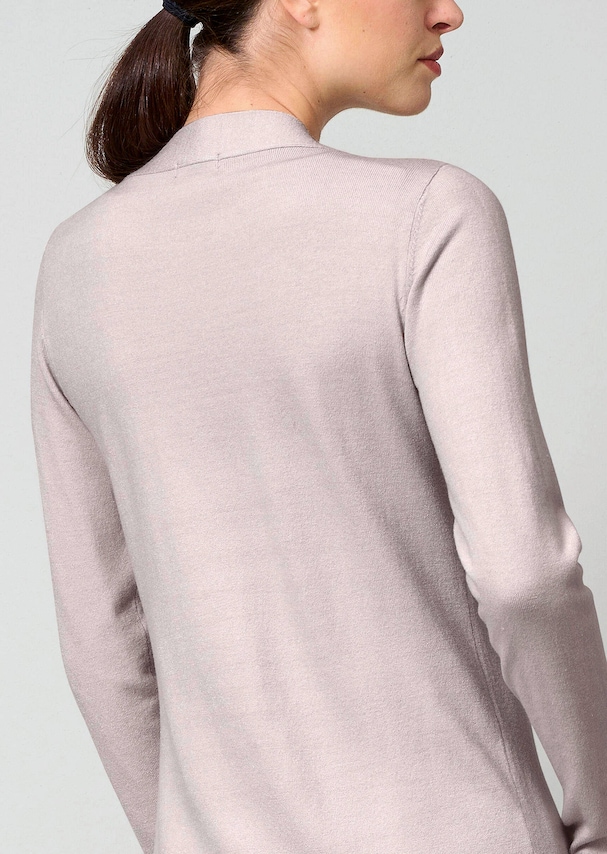 Strickjacke in Maxilänge 2