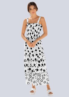 Kleid mit gesmoktem Oberteil thumbnail 2