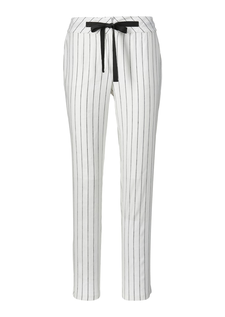 Lightweight pinstripe trousers