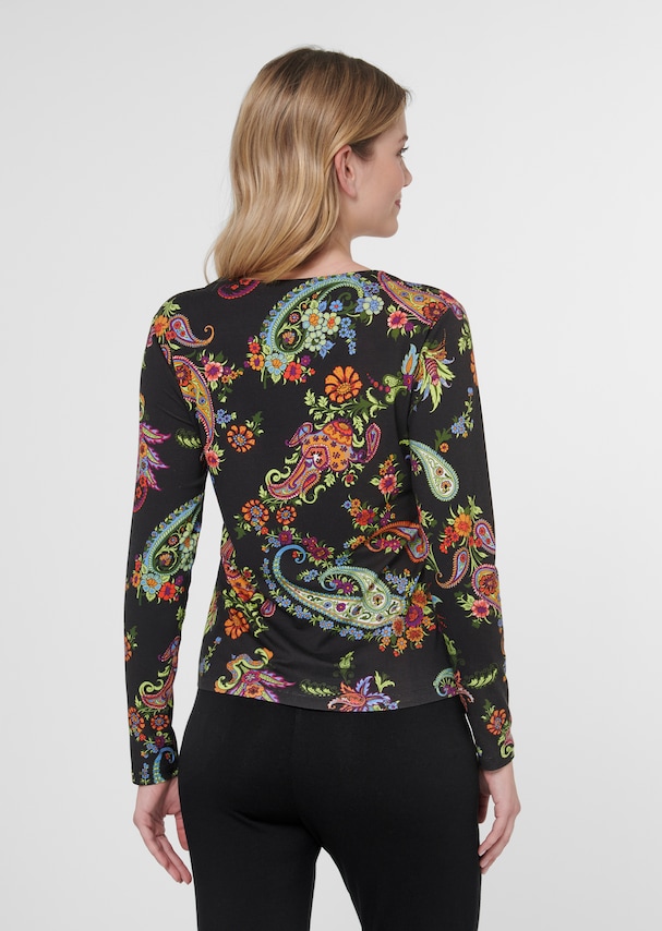 Jacket with paisley print 2