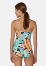 Bandeau-Badeanzug mit Blütenprint thumbnail 3