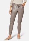 Beschichtete Hose in Lederoptik thumbnail 1