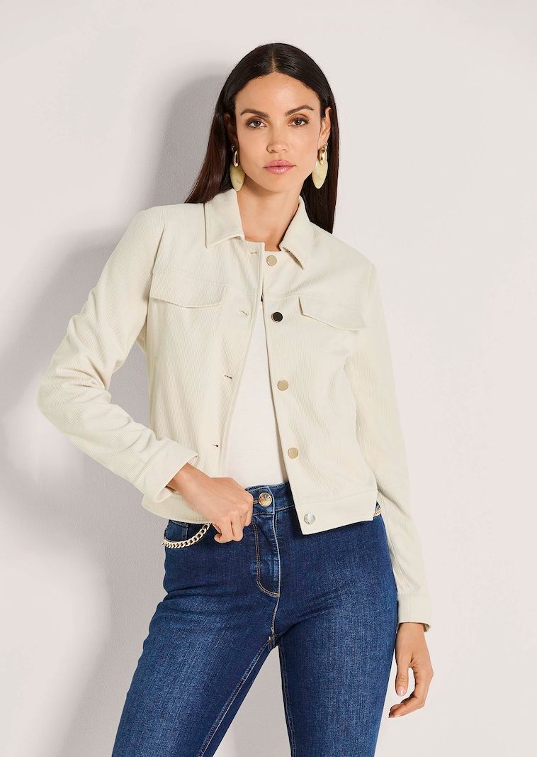Softe Cord-Jacke