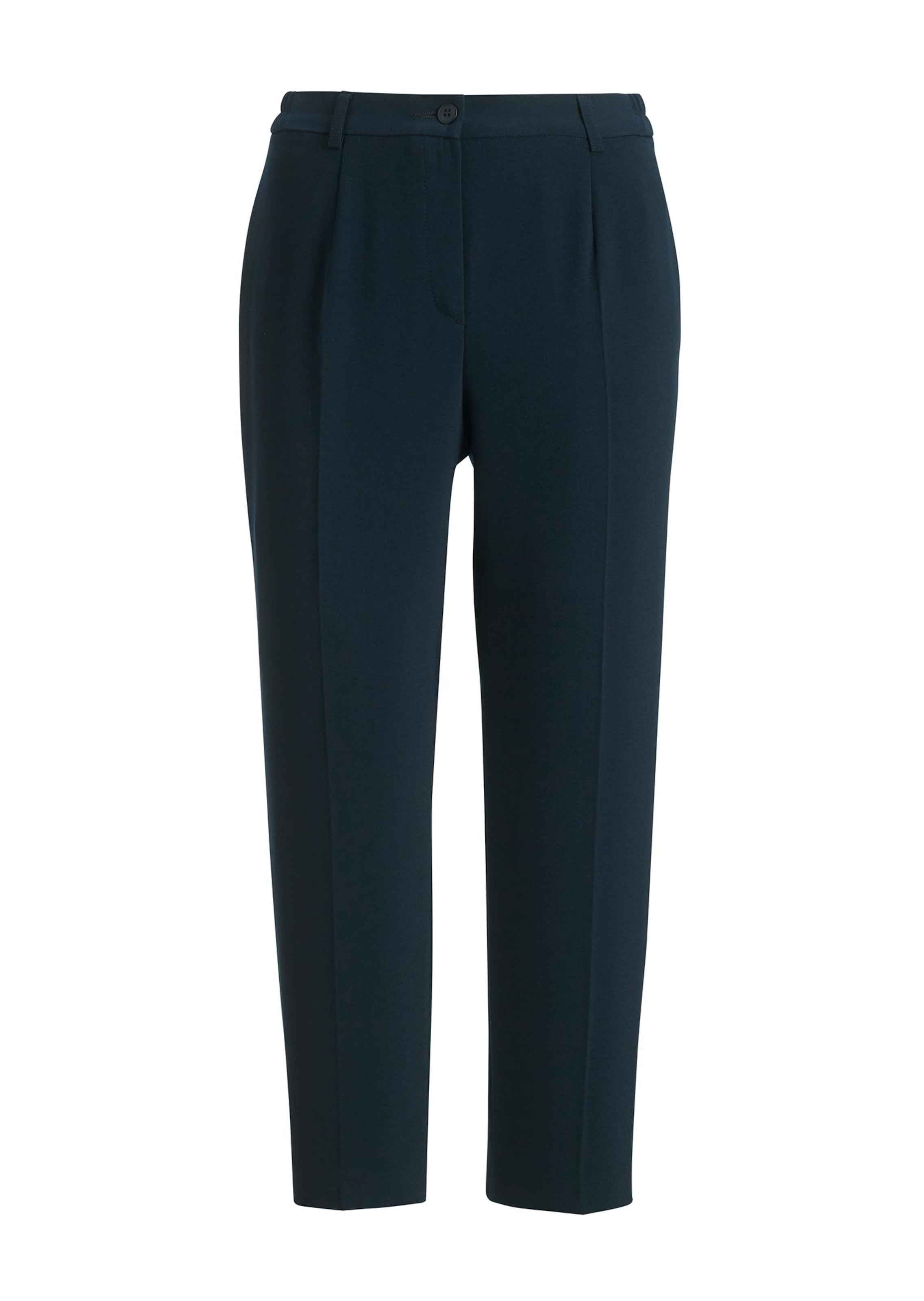 Pantalon quasi infroissable CARLA longueur mode - marine - Gr. 44 de Goldner Fashion