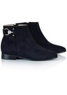 Rindsleder-Boots mit Zierschnalle thumbnail 1