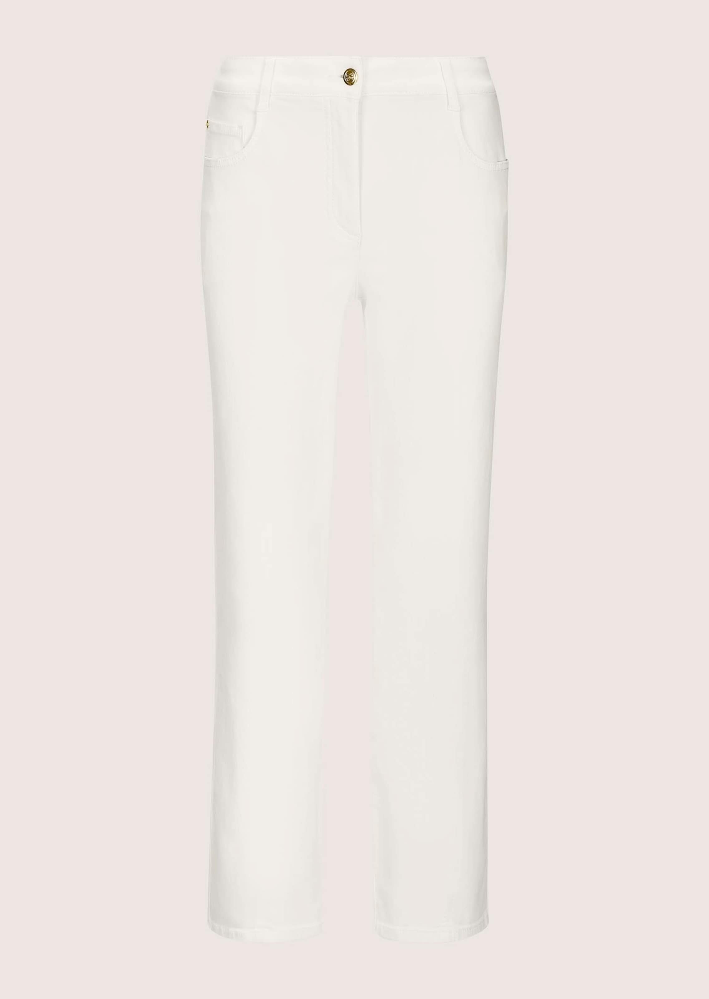 Verkürzte Barrel-Jeans