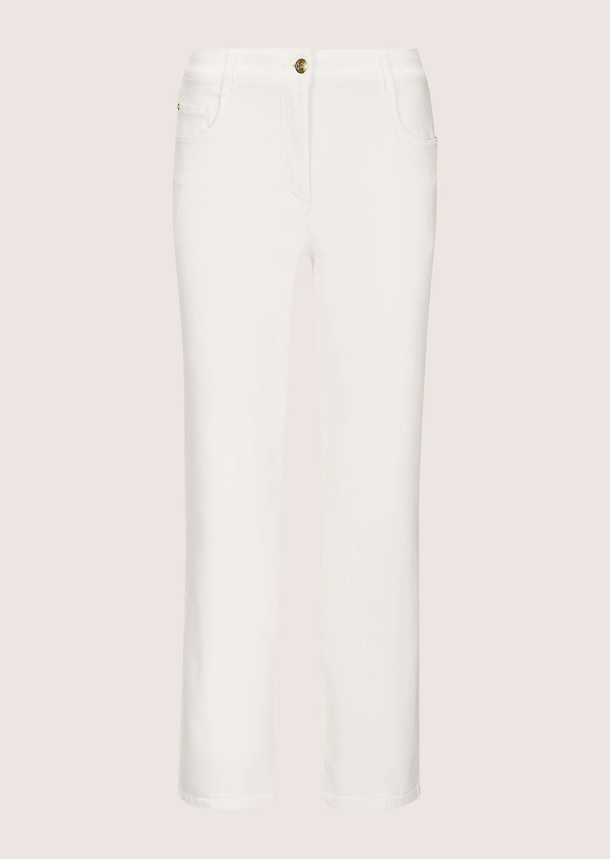 Verkürzte Barrel-Jeans