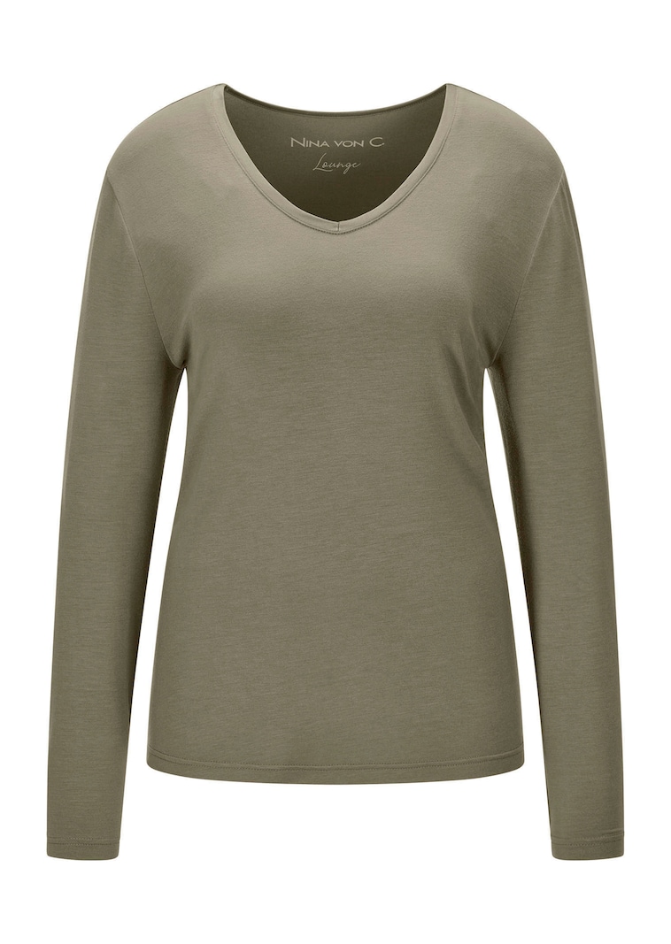 Pyjamashirt aus Viskose