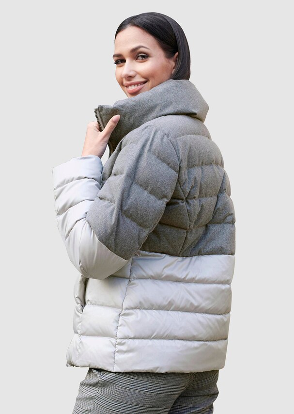 Jacke im Colourblocking-Dessin 2