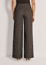 Weite Tweed-Hose mit Bügelfalten thumbnail 3