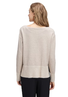 Zachte tricot pullover met pailletten thumbnail 3