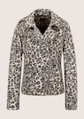 Biker-Jacke in bedruckter Scuba-Qualität thumbnail 6