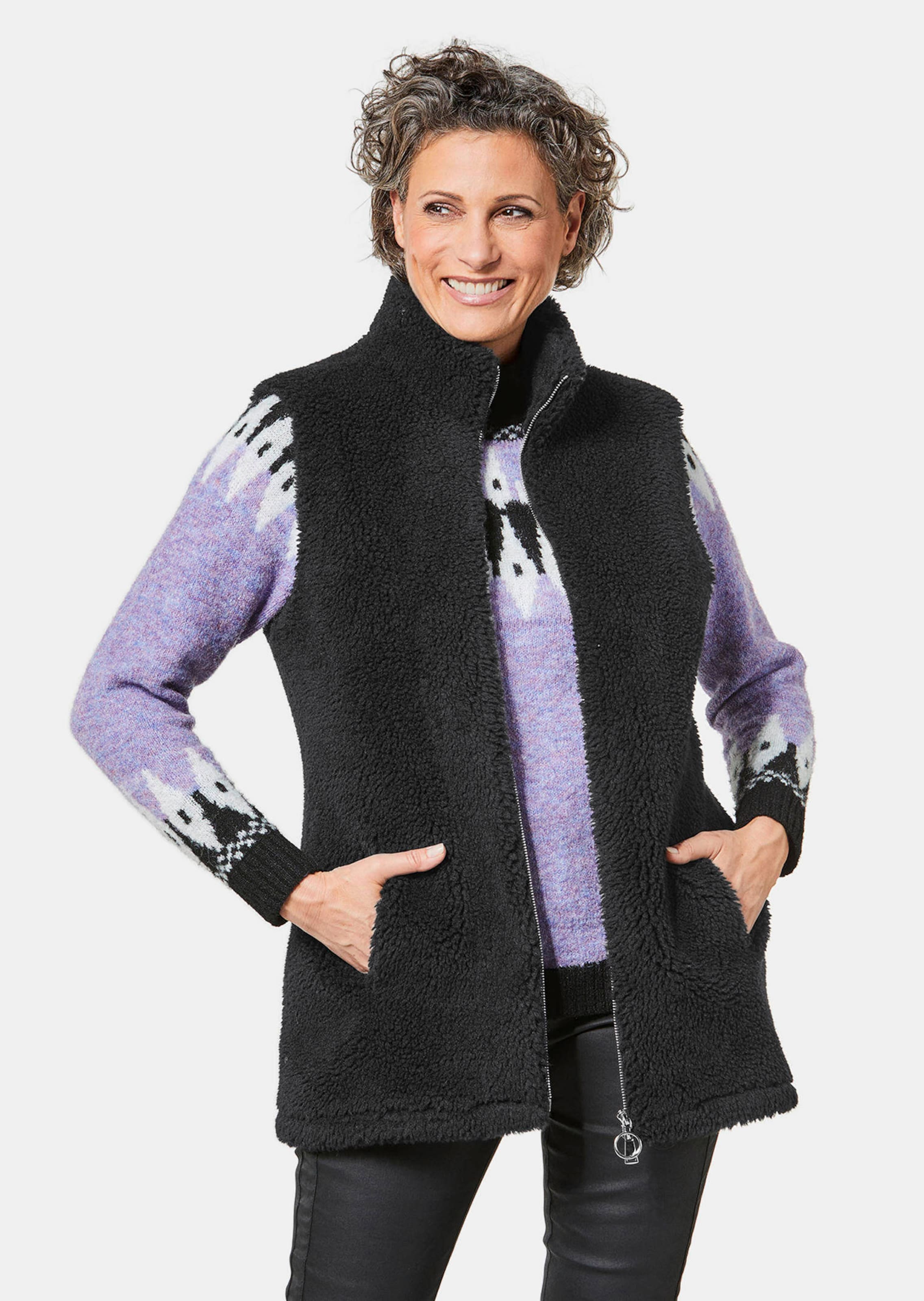 Gilet aspect fourrure