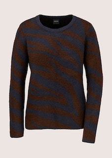 Pullover mit modischem Zebra-Muster thumbnail 6