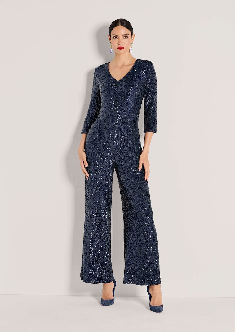 Combi-pantalon à paillettes