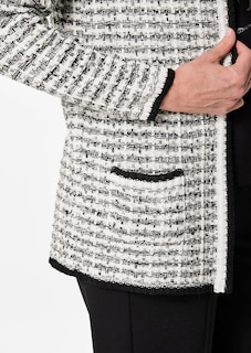 Cardigan avec motif jacquard élégant thumbnail 5