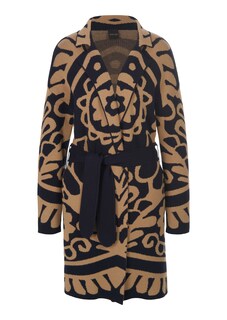 Strickjacke mit exklusivem Blumen-Jacquard thumbnail 6