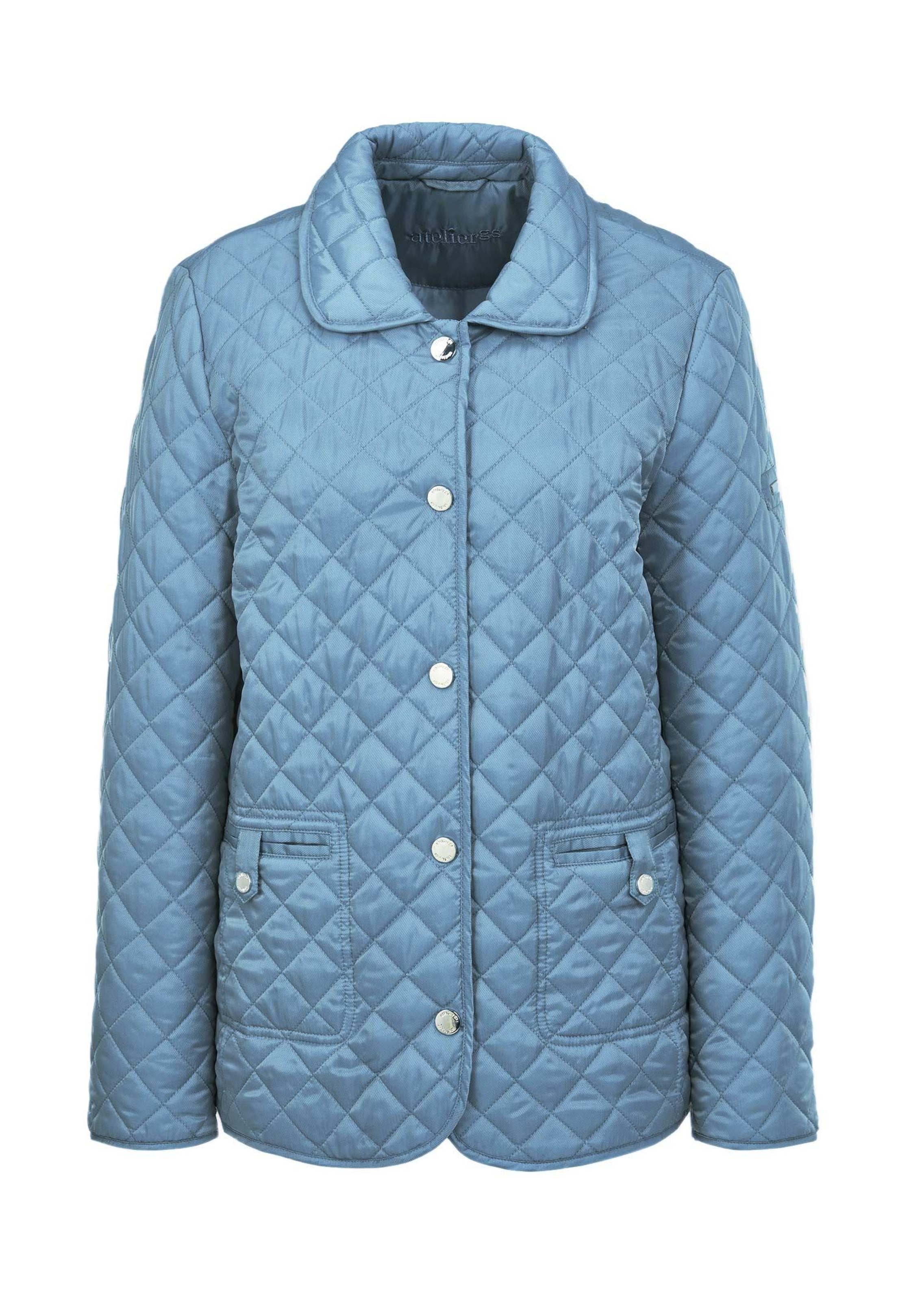 Leichte Jacke mit regelmäßigem Stepp